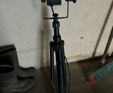 Work Light with Adjustable Tripod Stand