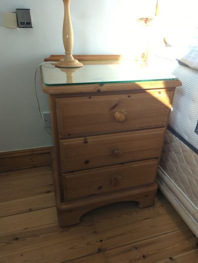 Chest of Drawers and Beside Lockers