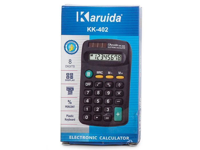 New Small Classic 8 Digit Pocket Calculator School Office Counter Computer #1231