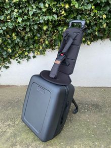PRICE REDUCTION: Mountain buggy carry on suitcase with seat