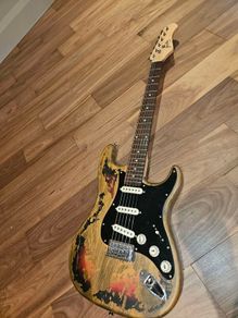 Jaxville Roadworn Strat style electric guitar