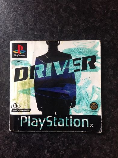 DRIVER.  PlayStation Game Manual.
