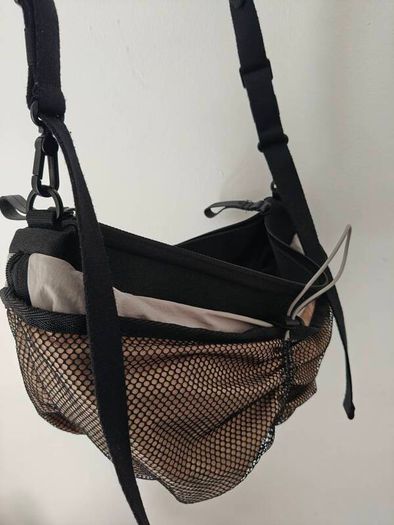 Cote and Ciel reversible mesh sling bag