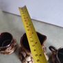 Maldivian Pottery Turkish set, ORIENS, Castle, 600ml, 200ml, Ceramic, Beige/Brown, 3 pieces Image 9