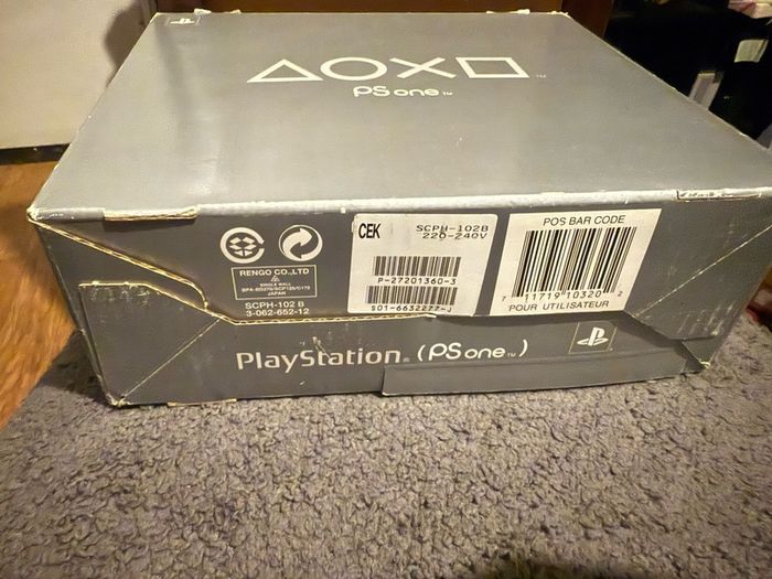 PlayStation 1 slim boxed