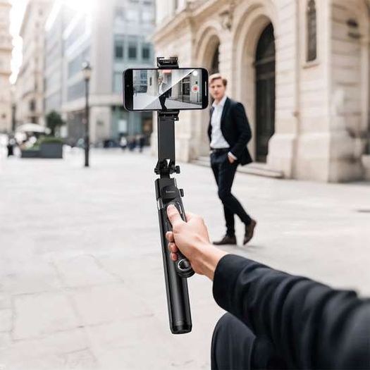 Face Tracking 360 Degree Smart Live Broadcast Holder Selfie Stick