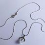 Top Image `18KGP gold plated, crystal pendant necklace Image 4