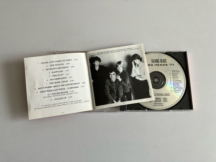 Talking Heads '77 CD NM
