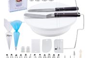 Pastry Turntable Kit Cake Decorating Supplies