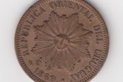(A)Uruguay 1869  Coin( no. 433)
