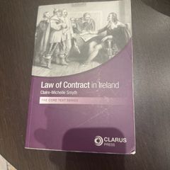 Law of Contract in Ireland (Claire-Michelle Smyth)