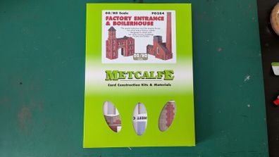 Metcalfe OO Gauge Boiler House and Factory Entrance