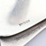Modernist Sterling Silver Bangle, Full British Hallmarks Image 5