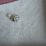 Pandora  charm with pearl drop and purple gemstone in great condition Image 2