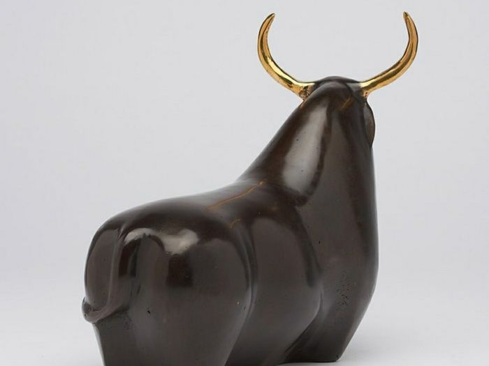 Stunning Bull 2 x sizes (3.5 kg) (2 kg) - Bronze