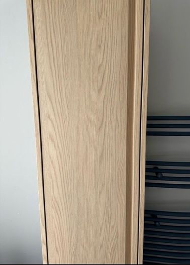 Ikea Cabinet Angsjon oak effect, 40x30x 195 cm high cabinet