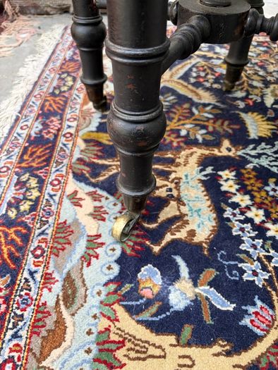 Victorian Hand Painted Papier mache table