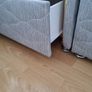Small double divan bed with headboard Image 3