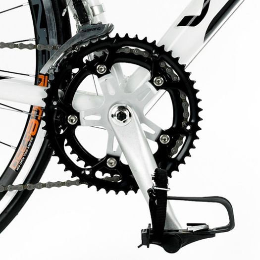 56cm Viking Vuelta STI 14 Speed 700c Wheel Gents, White/Black