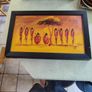 Set of two African themed canvas panels. Light weight. Image 7