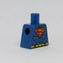 Lego Superman Pre Production Prototype Torso From Lego Superman Magnet 850670 Before Assembly To The Magnet This Torso Has The Hole Punched On The Back Extremely Rare Image 3