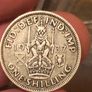 1937 Shilling George VI Silver Image 2