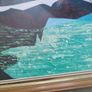 Lovely Expiations Artwork ((theme Of Water )) By Sizle Mahon,oil Painting On Canvas Framed With Glass Frame . Image 8