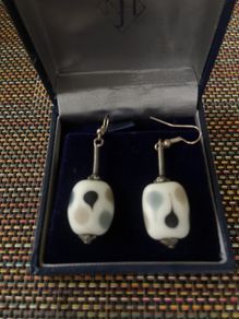 Drop designer earrings