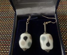Drop designer earrings