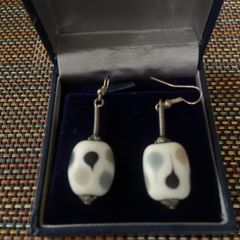Drop designer earrings