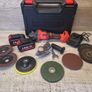 18V 125mm Angle Grinder + 2 Batteries + Accessories Image 4