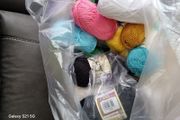 Large job lot of assorted cotton yarn