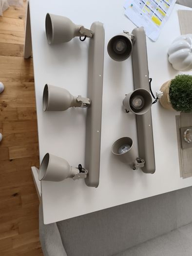 2 x IKEA Hekter lights