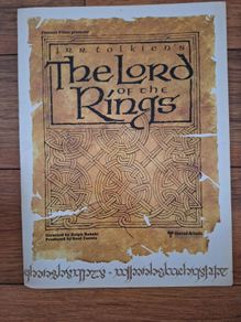 Original Lord Of The Rings 1978 Press Kit