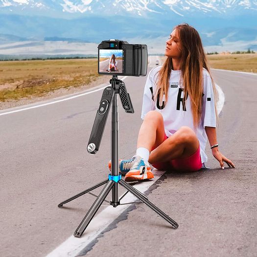 Handy Aluminum Alloy Anti Shake Live Broadcast Holder for camera and mobile phone