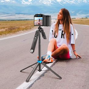 Handy Aluminum Alloy Anti Shake Live Broadcast Holder for camera and mobile phone