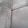 Verona Grey  corner L shaped sofa with footstool Image 9