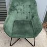 green arm chair Image 3