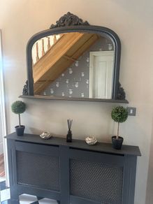 Mirror and radiator cover