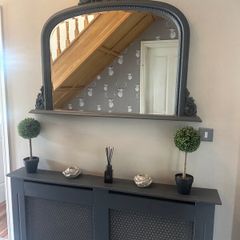 Mirror and radiator cover