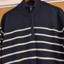 Dunnes Stores  Mens 1/4 Zip Jumper. S.XL. B.N.W.T.  Add Up Image 3