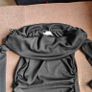 Black open shoulder long sleeve dress, size 12 Image 3