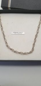 silver necklace