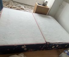 double bed base