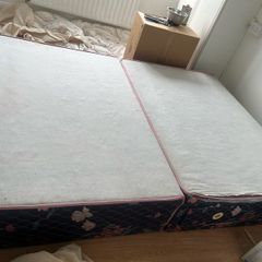 double bed base