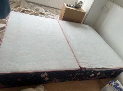 double bed base
