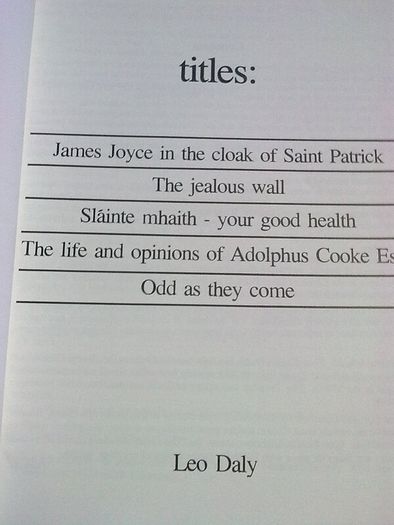 Titles. Five fascinating glimpses of the past and present.