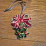 Newbridge Holly with Bow Hanging Decoration, Multi Image 4