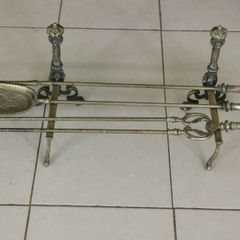 Old Gothic Brass companion set