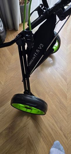 3 wheel golf trolley